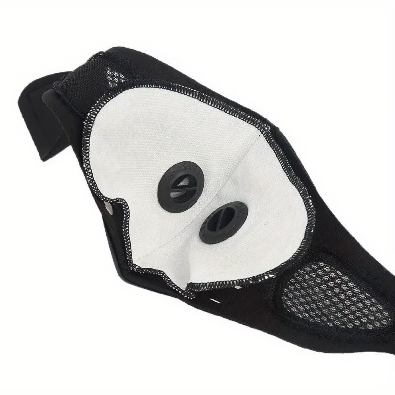 1 قطعة قناع وجه مع فلتر قابل ل - مراجعة Anti Pollution Mask وسعره